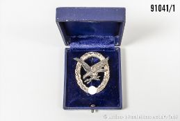Fliegerschützenabzeichen, Buntmetallausf., Hersteller "W. Deumer Lüdenscheid", im ...