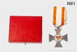 Preußen Roter Adlerorden 4. Klasse, Ritzmarke "W" im unteren Kreuzarm, sowie ...