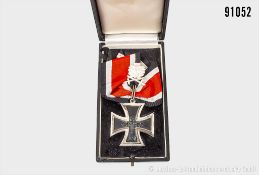 Ritterkreuz des Eisernen Kreuzes 1957er Ausführung, Silberpunze "800" auf der Zarge, ...