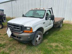 2001 Ford F-450 Super Duty Flatbed 7.3L Power Stroke Diesel