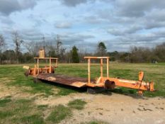 Towable Pipe Road Crossing Trailer