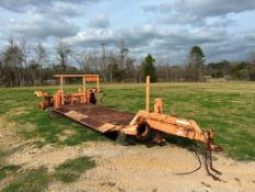 Towable Dual-Line Pipe Road Crossing Trailer