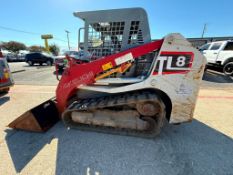 2019 Takeuchi TL8 Track Loader with 72in Tooth Bucket