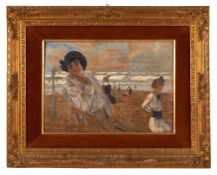Ettore Tito "Fanciulle al mare"