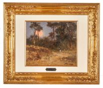 Guglielmo Pizzirani "Alba lunare estiva (Pineta di Ravenna)"