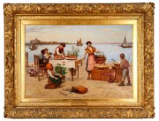 Antonio Ermolao Paoletti "I giovani venditori di frutta"