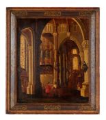 "Interno di chiesa"