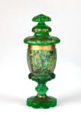 Deckelpokal Uranglas