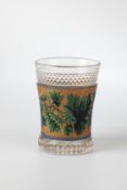 Perlbandbecher