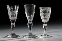 Konvolut drei Pokale