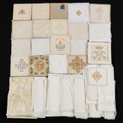 Liturgical Linen: A collection of Bursa, Chalice Veils, Chalice cloths and religious textiles.