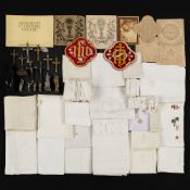 Lithurgical Textiles: Chalice veils, altar veils, embroidered appliques and designs for appliques. S