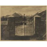 Albert Steiner | Kirchhof in Maloja | Fotografie | 1921