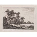 Nach Jacob van Ruisdael | Kornfeld | Radierung | 18. Jhd.