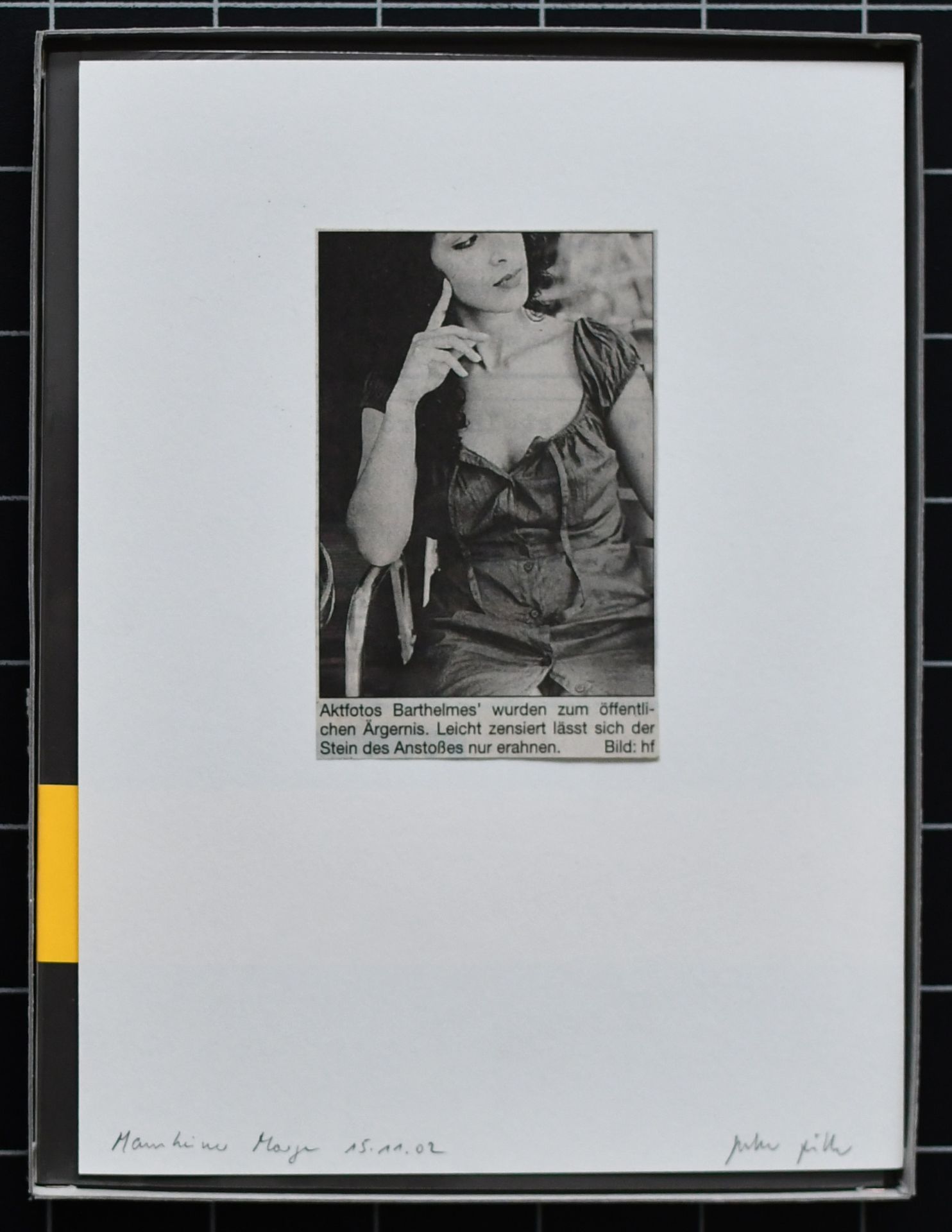 Peter Piller | Archiv Peter Piller Band 1 und 6 | Zeitungsausschnitt und Buch | 2001/2002 - Bild 5 aus 6