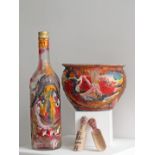 Hartwig Ebersbach | Bemalungen | Acrylmalerei | 2000