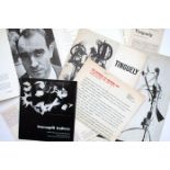 Jean Tinguely | Werbematerialien | Offset | 1950er/60er Jahre