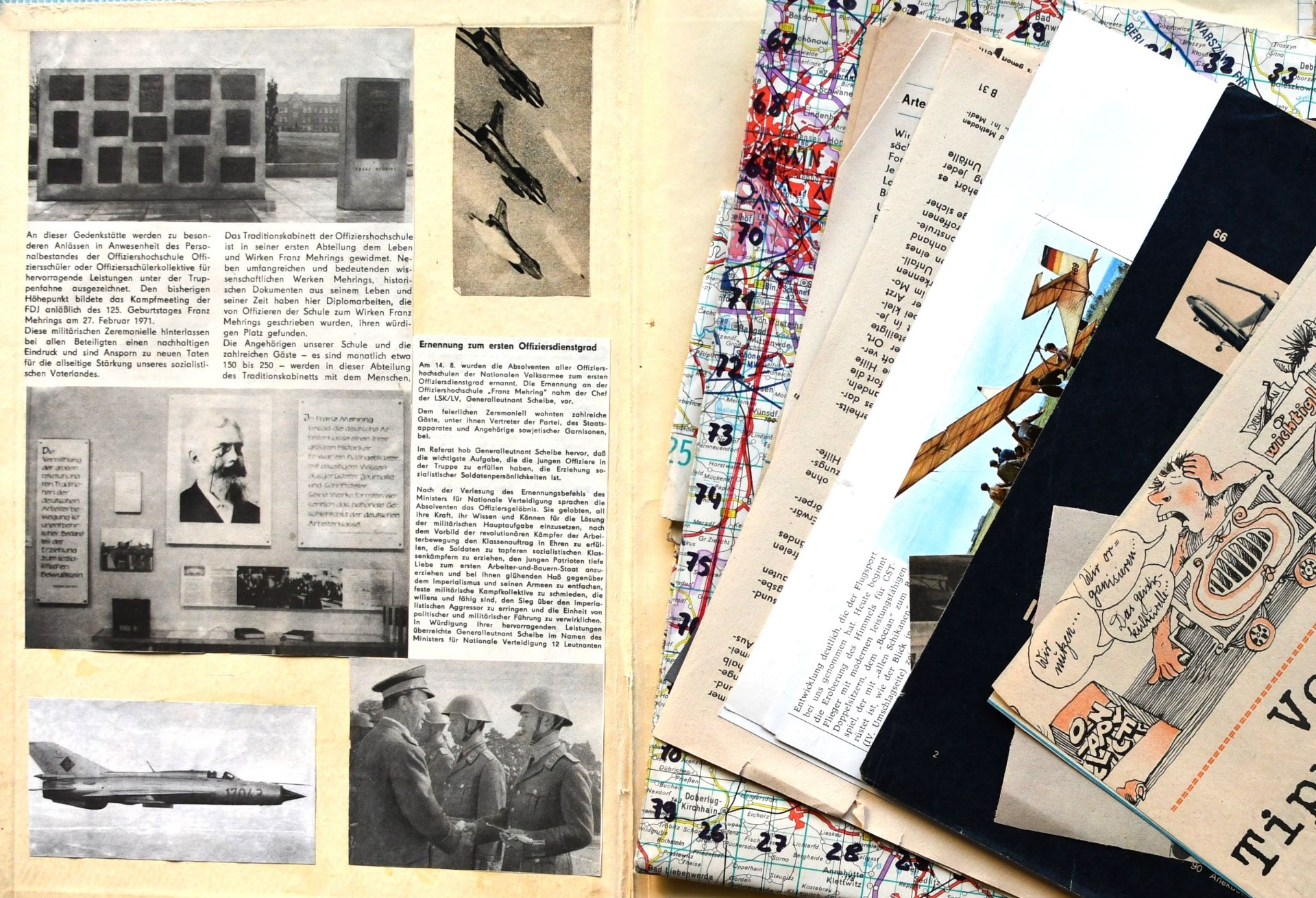 W. Kottbus | Studienheft der Offiziershochschule "Franz Mehring" | Studienbuch | ca. 1972-75 - Bild 2 aus 12