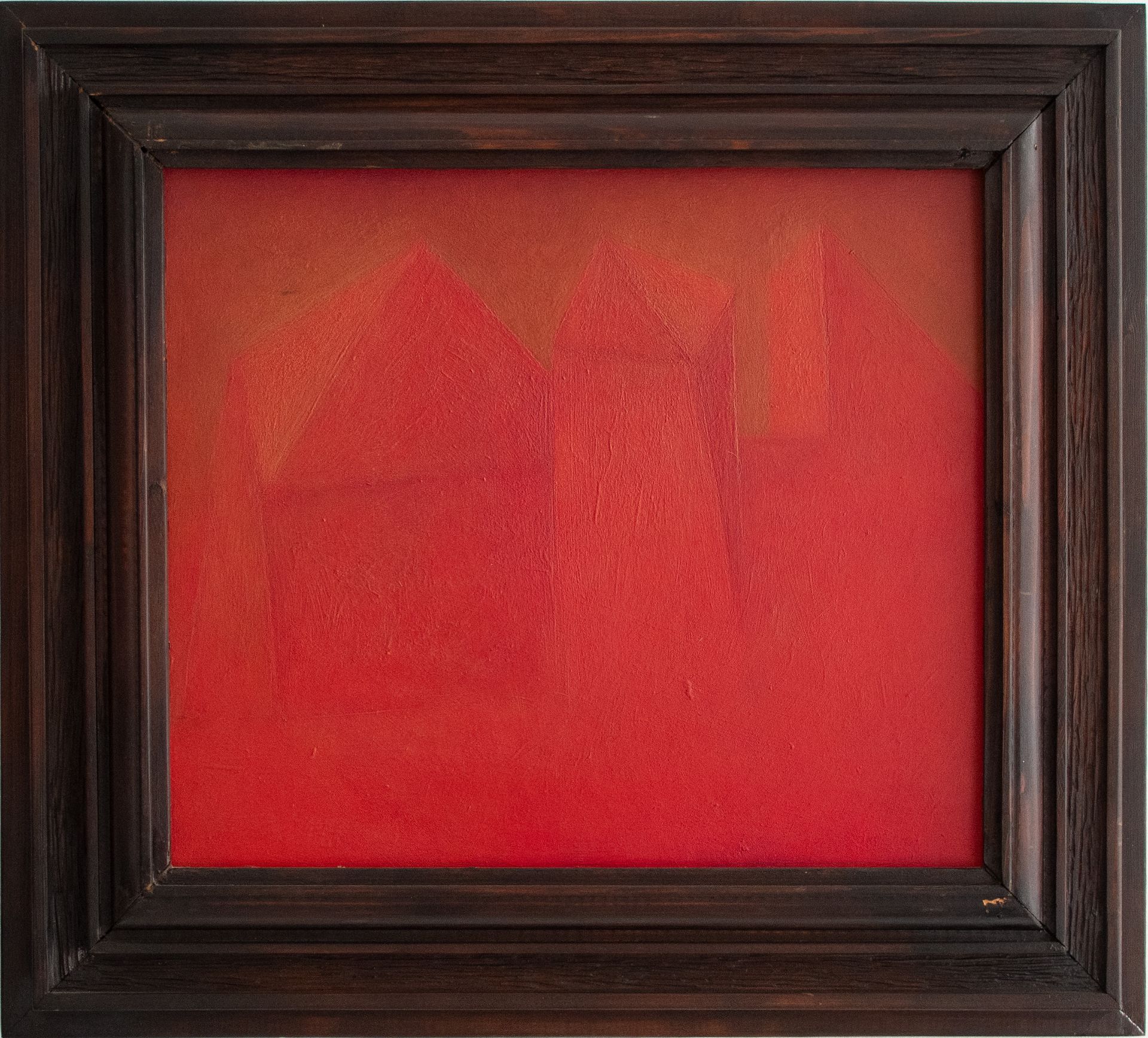Ivan Exner | Cervena Kravina | Acrylmalerei | 1992
