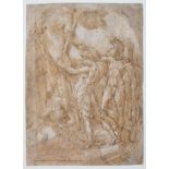 nach Francesco Mazzola (Parmigianino) | Häutung des Marsyas | Feder u. Tusche| Erste Hälfte 16. Jhd.