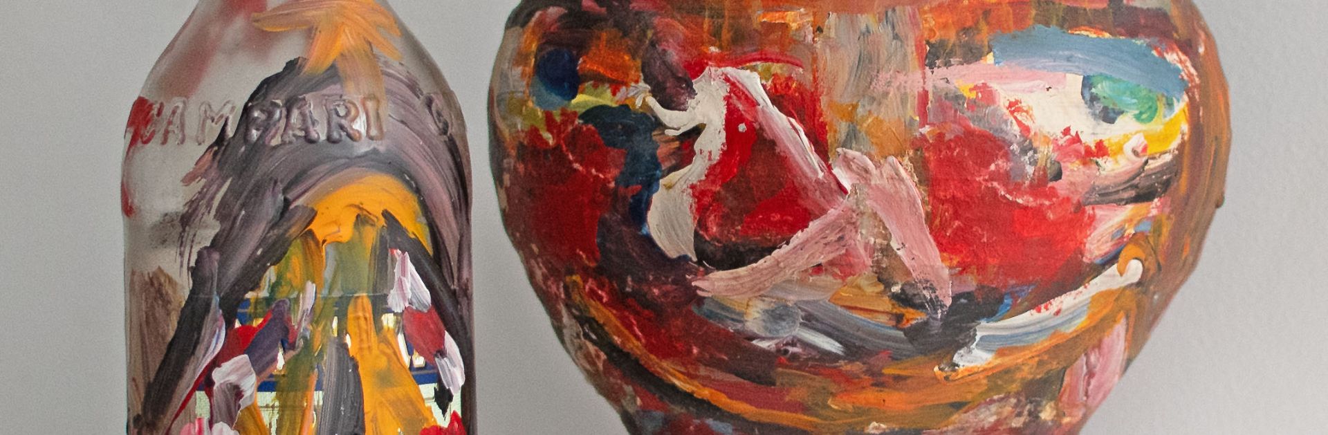 Hartwig Ebersbach | Bemalungen | Acrylmalerei | 2000 - Bild 2 aus 3