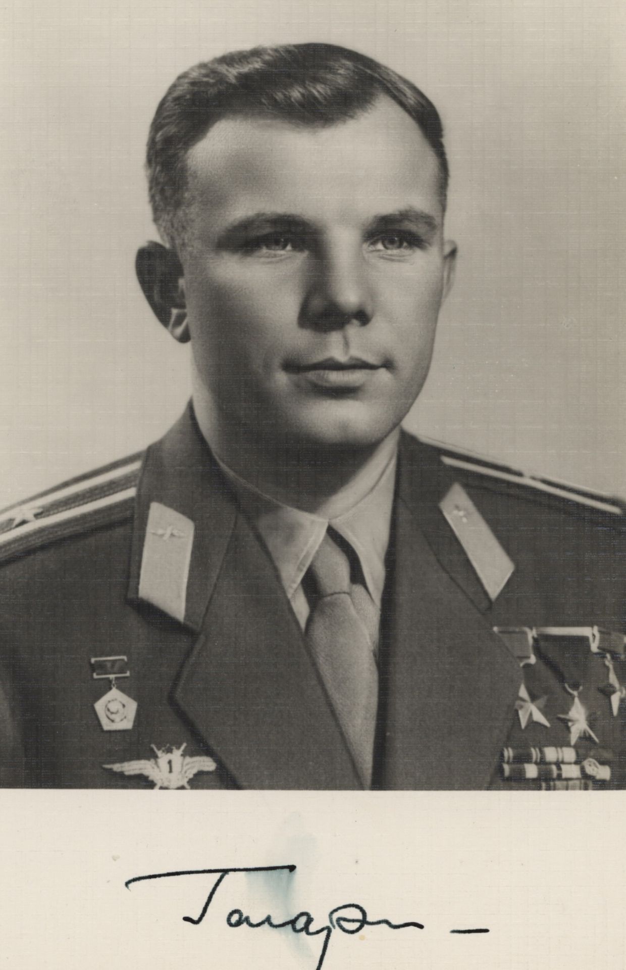 Juri Gagarin | Autogramm | Fotodruck | 1965 - Bild 2 aus 4