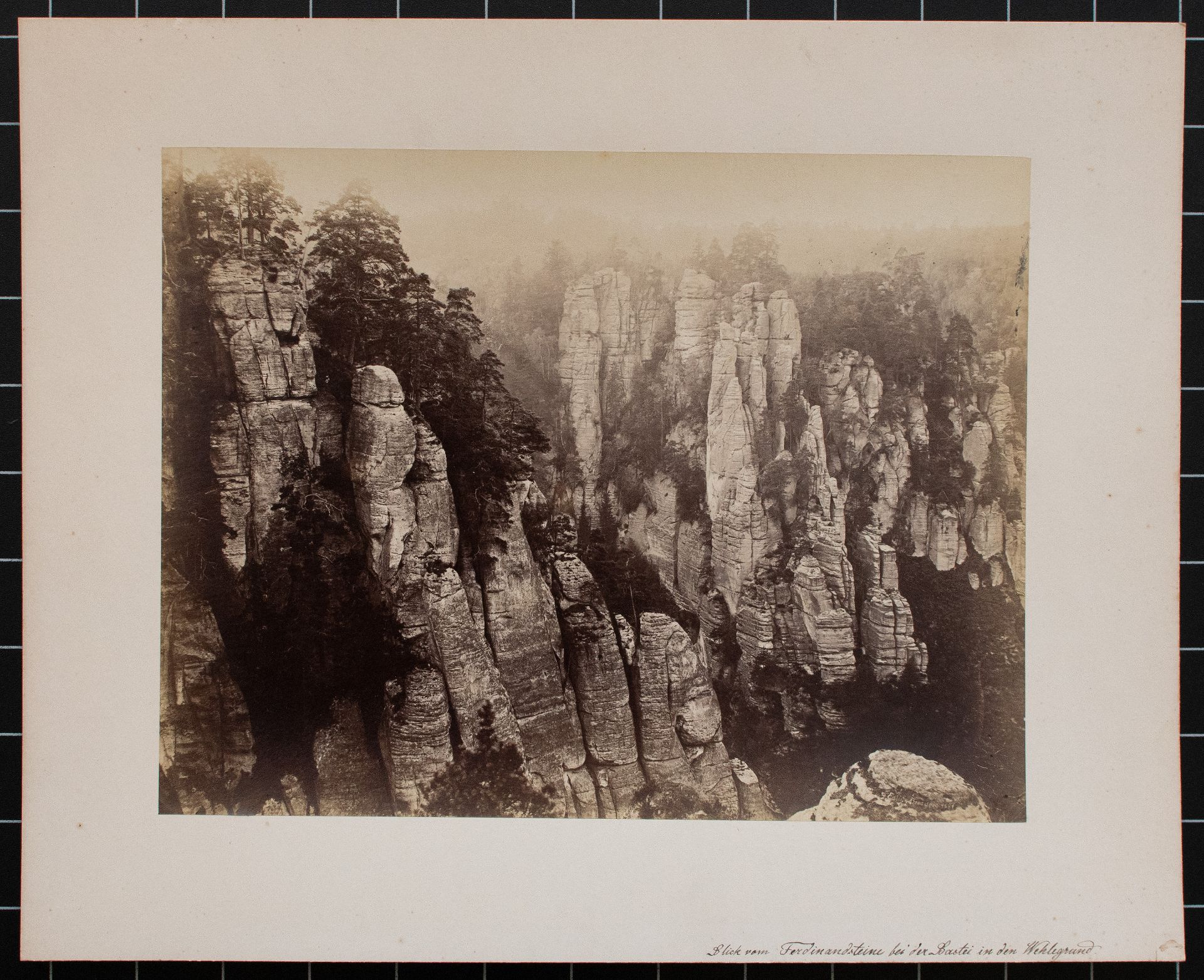 Freimund Edlich | Blick vom Ferdinandsteine | Fotografie | 1881 - Bild 3 aus 4