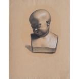 Künstler des 18./19. Jhd. | Skulpturenstudien | Bleistift bzw. Kohlestift, weiß gehöht | 1835/1844