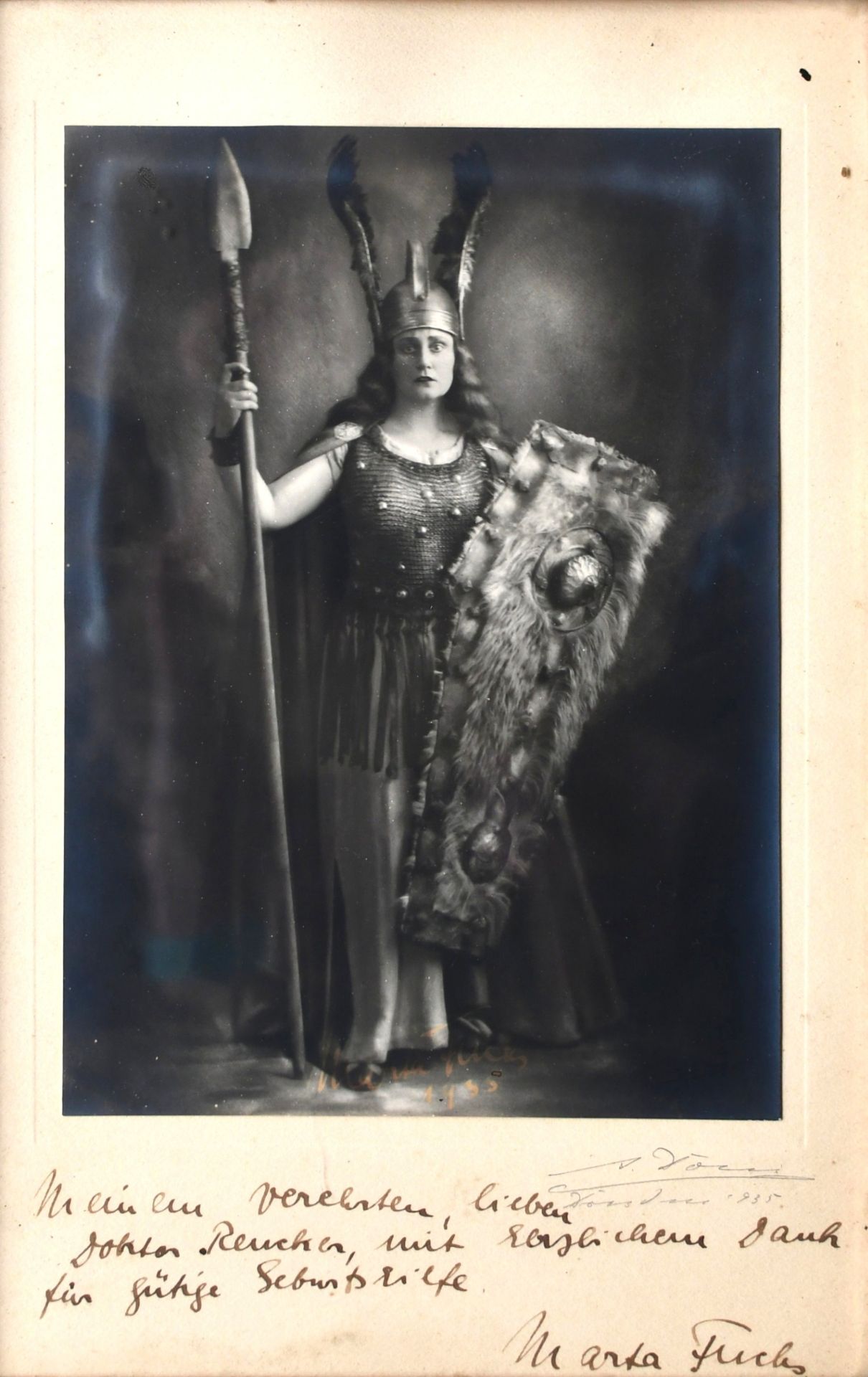 Adolf Dous | Marta Fuchs Fotografien mit eigenhändiger Widmung | Fotografie | 1933-39 - Bild 2 aus 8