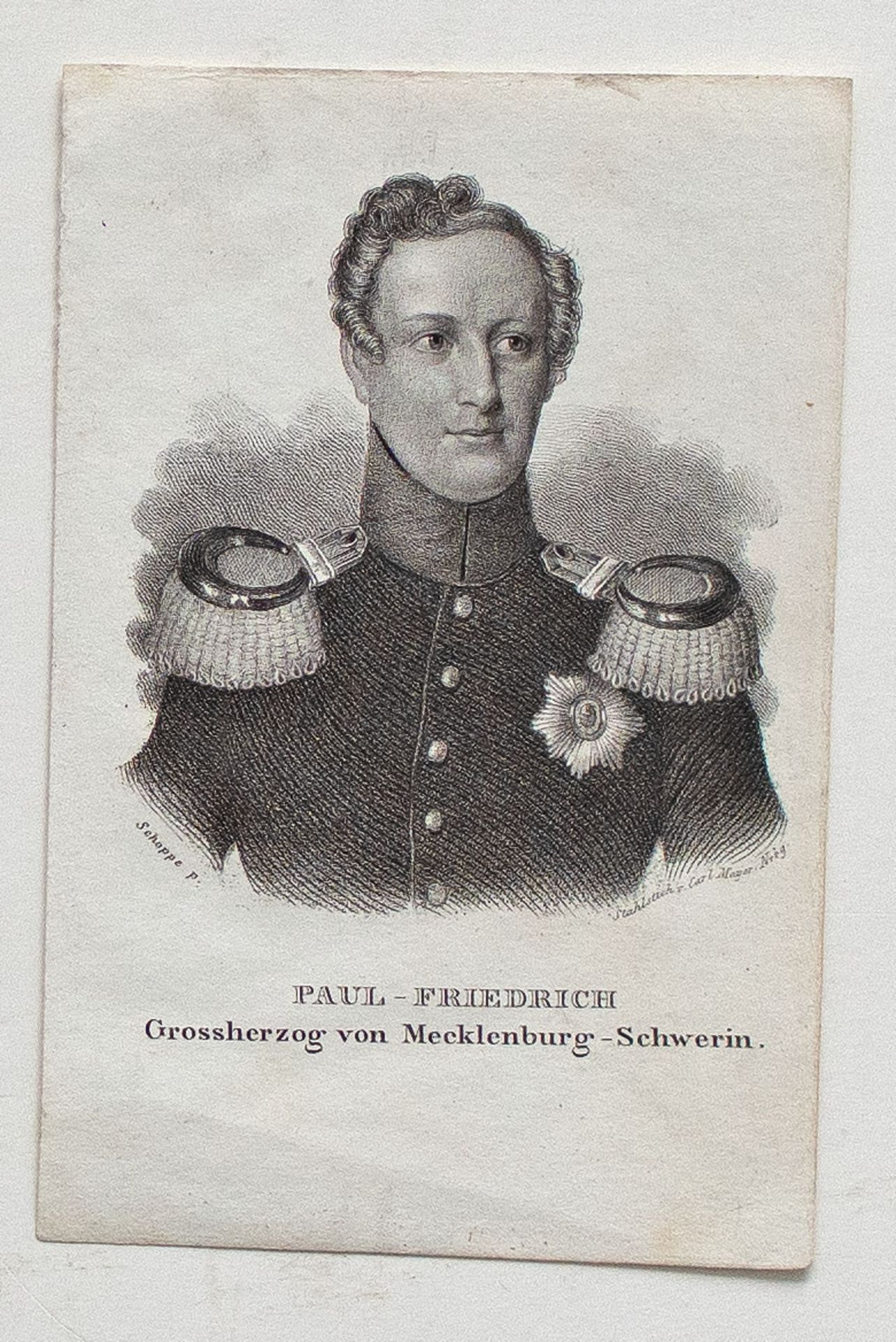 Diverse | Porträts | Druckgrafiken, z.T. koloriert | 19. Jhd. - Bild 11 aus 12