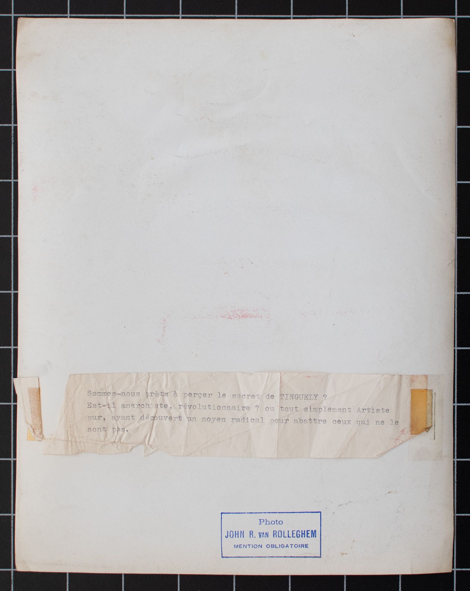 John R. van Rolleghem | Jean Tinguely | Fotografie | 1960er Jahre - Bild 6 aus 8