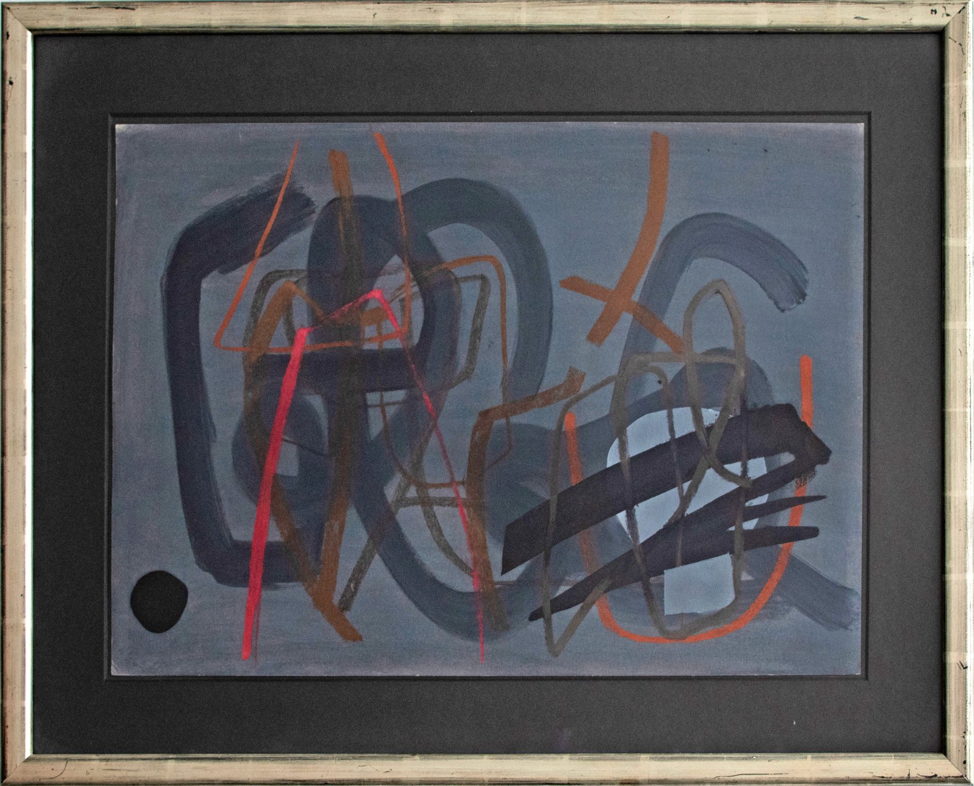 Fritz Winter | In und Nebeneinander | Öl auf Pappe | 1953