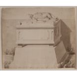 Dt. Künstler des 18./19. Jhd. | Kinderkenotaph | Feder u. Tusche, laviert ü. Bleistift |19. Jhd.