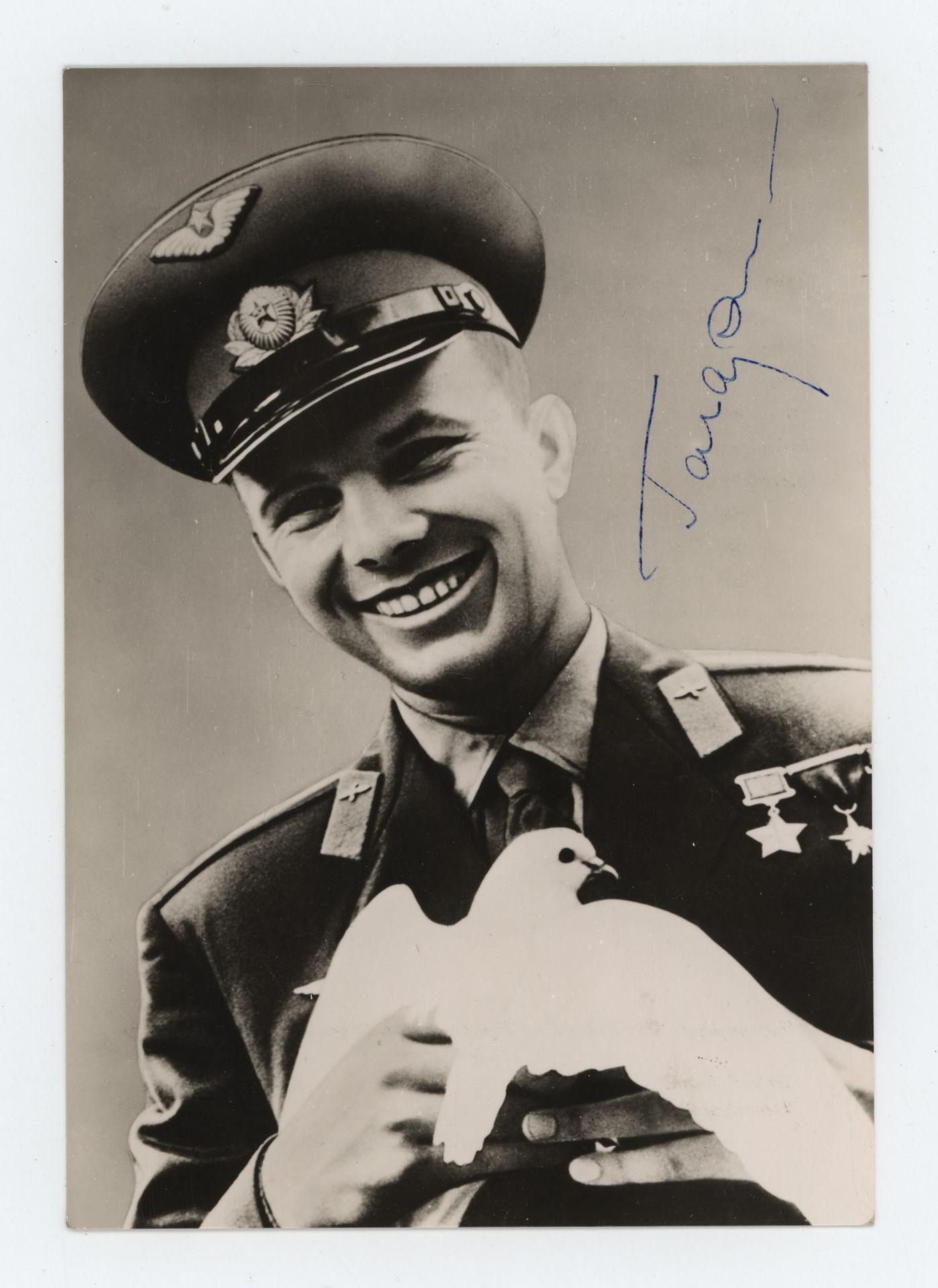 Juri Gagarin |Autogramm | Fotodruck | 1965 - Bild 3 aus 4