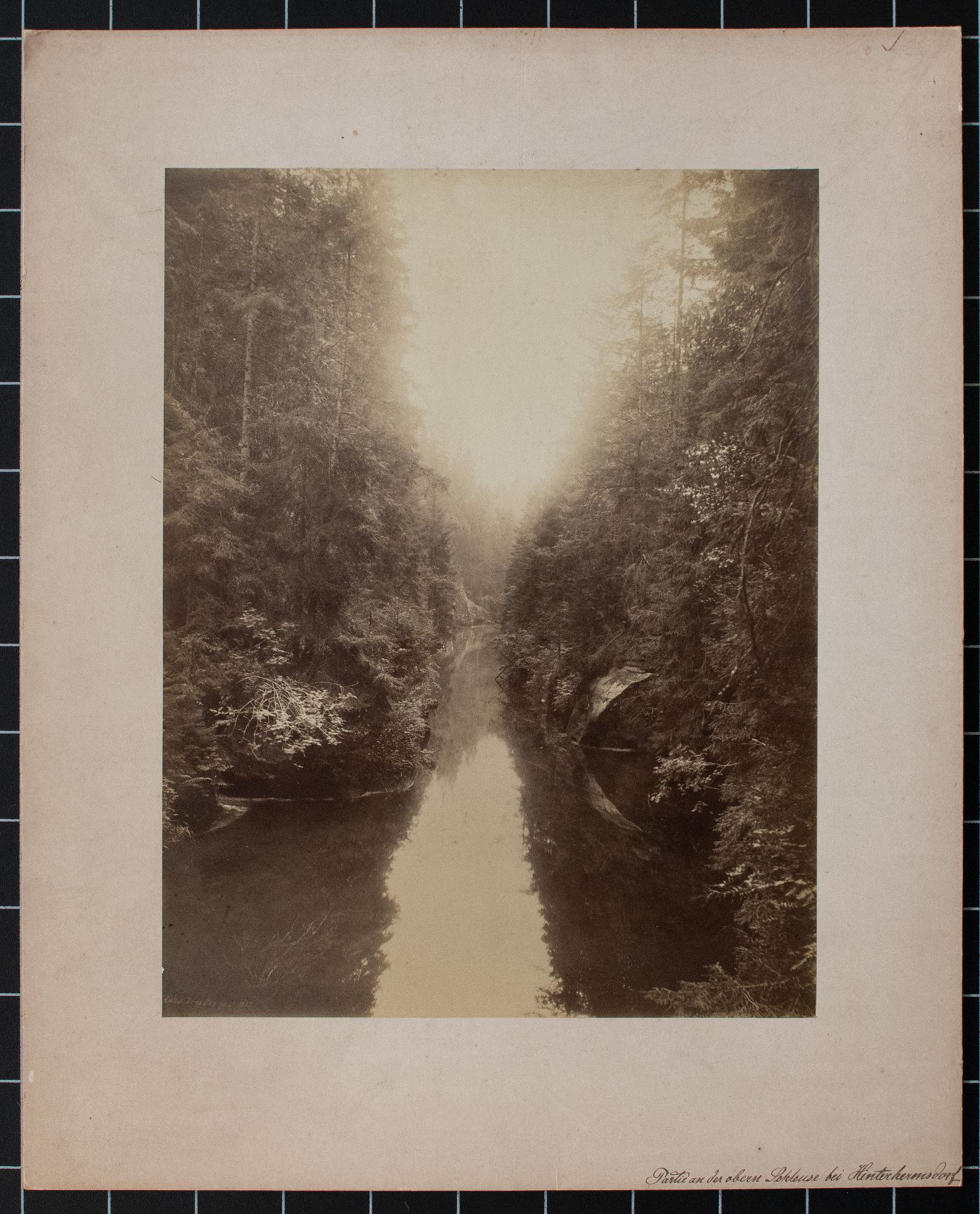 Freimund Edlich | Schleuse bei Hinterhermsdorf | Fotografie | 1885 - Bild 3 aus 4