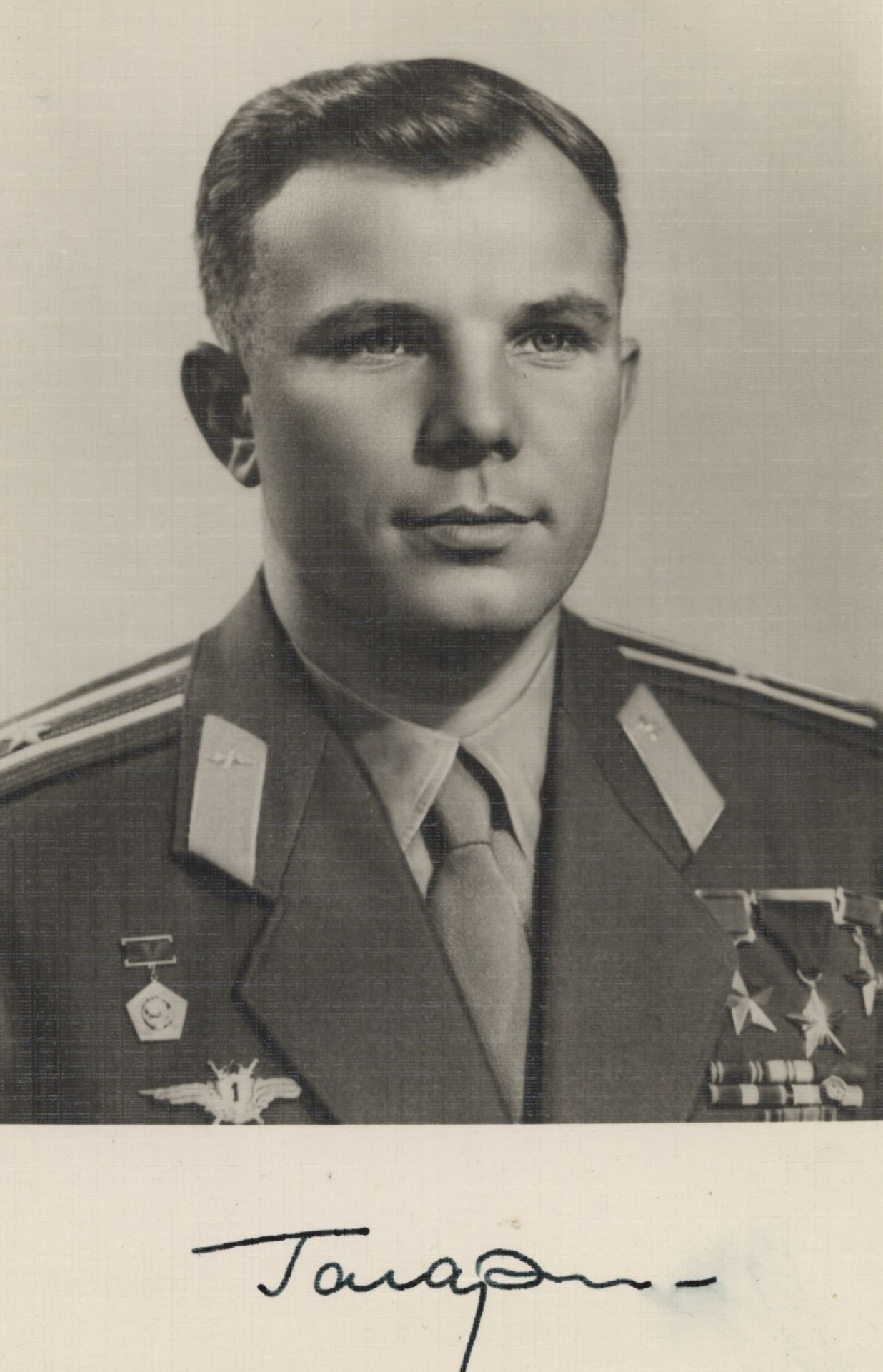 Juri Gagarin | Autogramm | Fotodruck | 1965 - Bild 2 aus 4