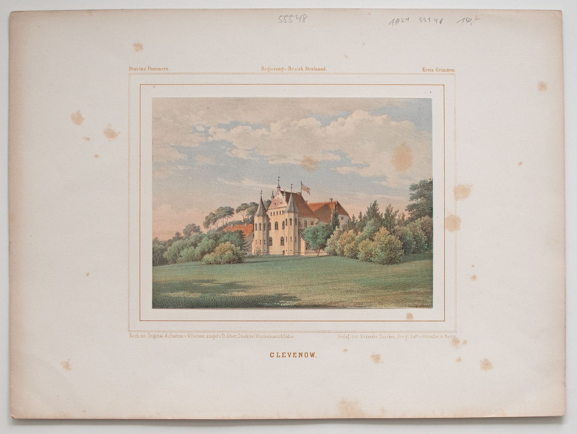 Diverse | Mecklenburg-Vorpommern |Druckgrafiken | 17. bis frühes 20. Jhd. - Bild 7 aus 12