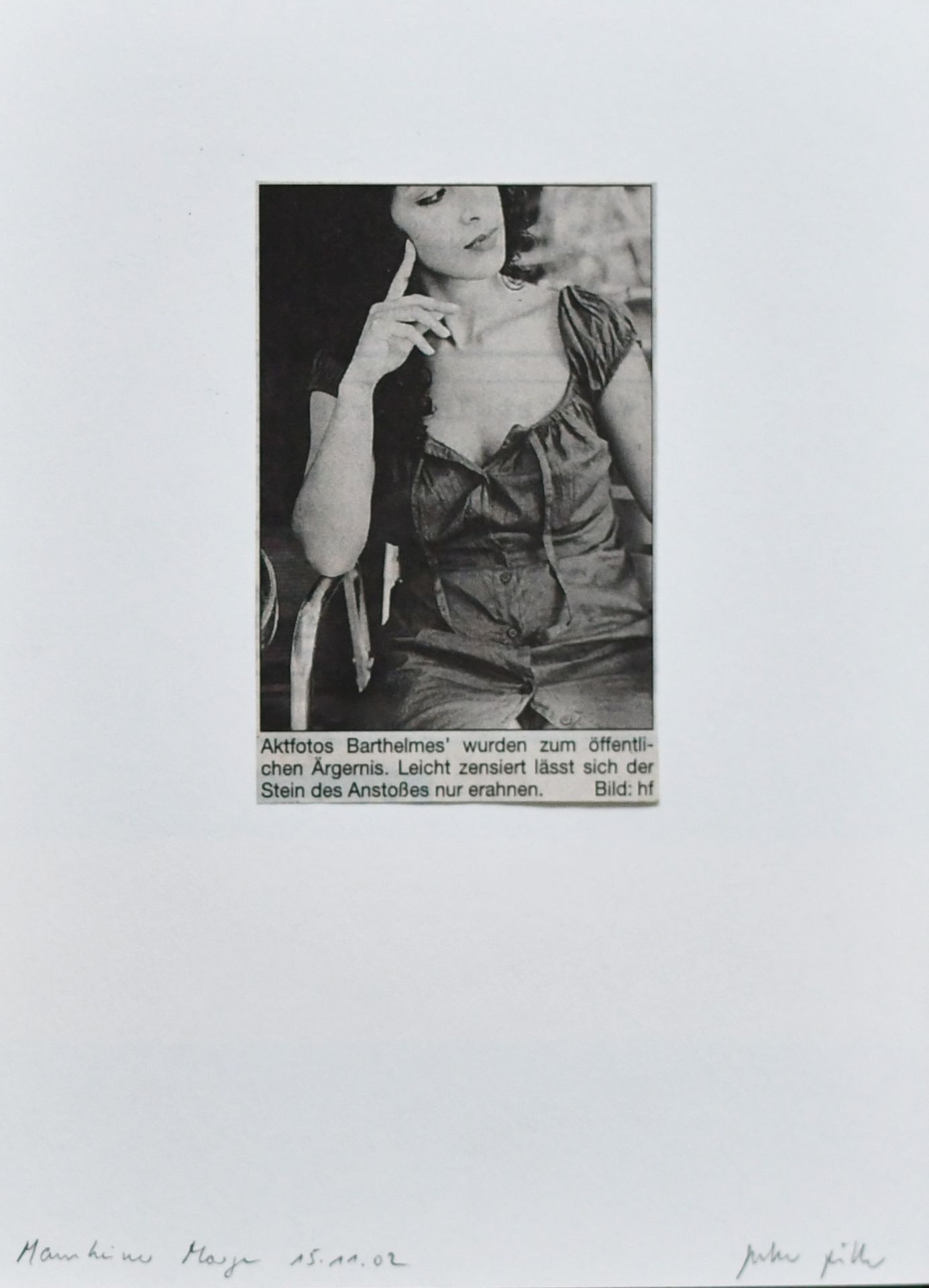 Peter Piller | Archiv Peter Piller Band 1 und 6 | Zeitungsausschnitt und Buch | 2001/2002 - Bild 2 aus 6