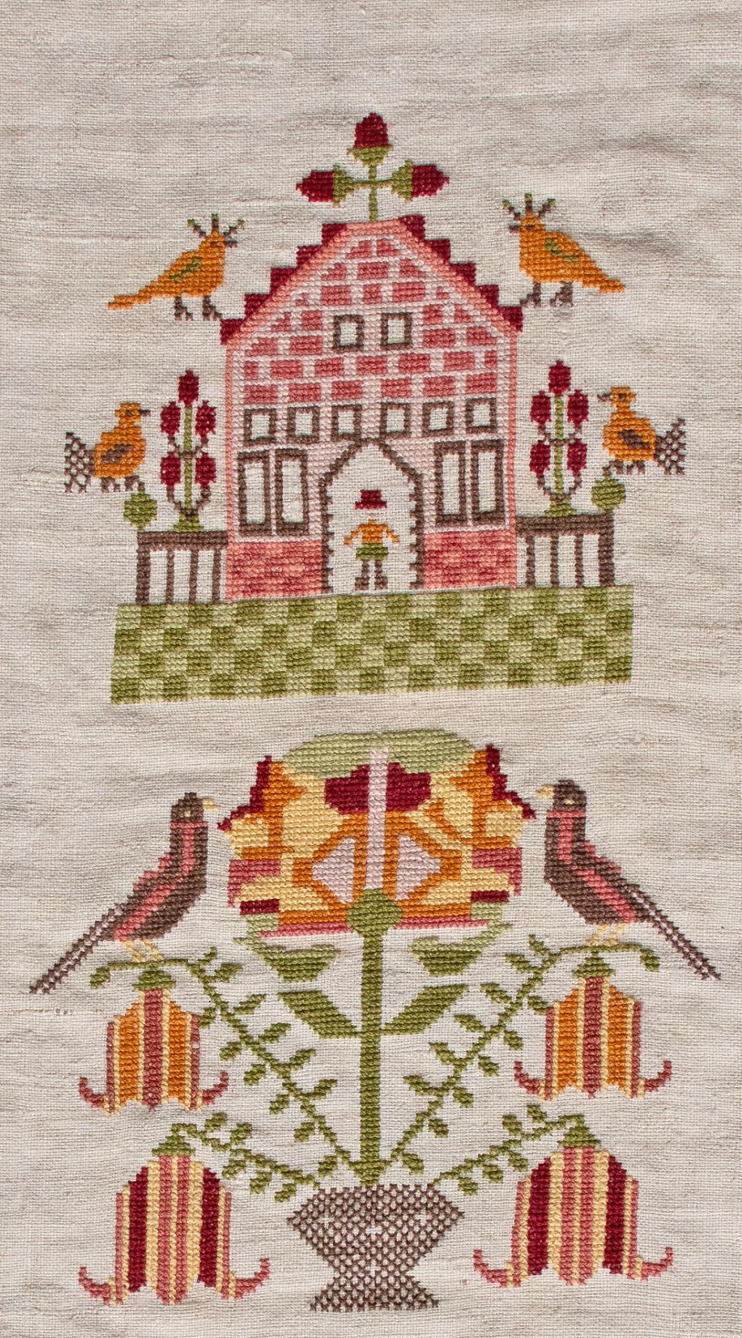 Englisch | Tuch | Embroidery | 19 Jhd. - Bild 2 aus 4