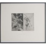 Ulrich und Andreas Hachulla | Grabmal in Padua | Radierung mit Aquatinta | 1999