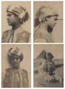 Wilhelm Plüschow | Jungenporträt und Sphinx | Fotografie | Um 1896/1897