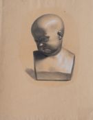 Künstler des 18./19. Jhd. | Skulpturenstudien | Bleistift bzw. Kohlestift, weiß gehöht | 1835/1844