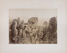 Friedrich und Ottilie Brockmann | Basteibrücke | Fotografie | Um 1880