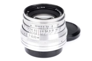 A Jupiter-8 50mm f/2 Camera Lens,