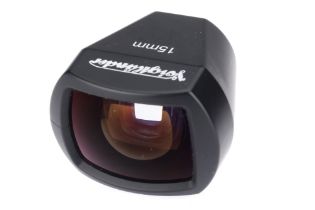 A Voigtlander 15mm Optical Viewfinder,