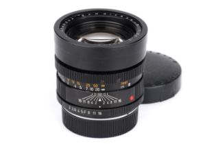 A Leitz Canada Summicron-R f/2 90mm Lens,
