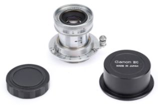 A Canon Serenar f/3.5 50mm Collapsible Lens,