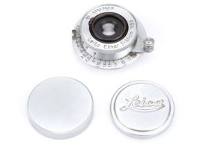 A Leitz Wetzlar Elmar f/3.5 3.5cm Lens,