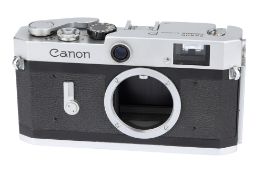 A Canon P Rangefinder Camera Body,
