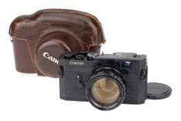 A Canon VI-L Rangefinder Camera,